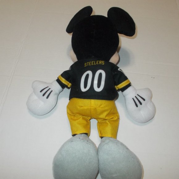Disney/NFL Steelers Mickey Mouse Plush Animal - Picture 4 of 6
